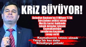 ŞOK İDDİA… KAYMAKAMLIK İSTİYOR, BELEDİYE VERMİYOR!