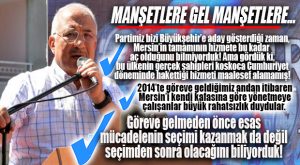 GÜNÜN MANŞETLERİ KOCAMAZ’DAN…