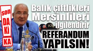 FLAŞ GELİŞME… BAŞKAN KOCAMAZ REFERANDUM İSTEDİ!