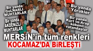 MERSİNLİ MUHTARLARDAN BAŞKAN KOCAMAZ’A TEŞEKKÜR ZİYARETİ