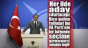AK PARTİLİ ÇELİK: “YERELDE BİRLİKTELİĞİN OLUP, OLMAMASI CUMHUR İTTİFAKINI SARSMAZ!”