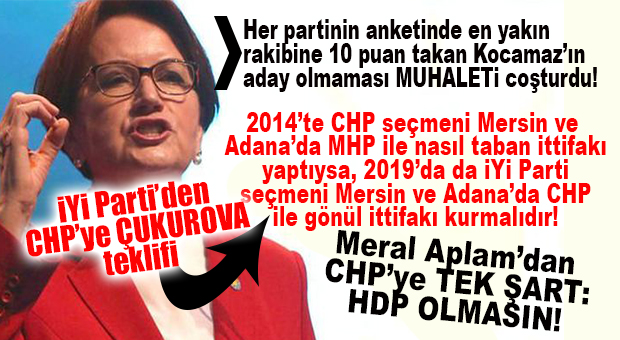 VAY BE… MERSİN’DEN UMUDU OLMAYAN MUHALEFET HEYECANLANDI!