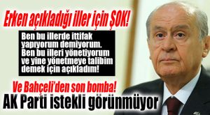 KAFALAR TAM KARIŞTI… BAHÇELİ’NİN RÖPÜNDE SÜREKLİ ADANA VAR, MERSİN KESİNLEŞMİŞ ADAY İFADESİ YOK!