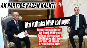 AK PARTİ İTTİFAKI İSTEMİYOR: “16 YILLIK İKTİDAR ADAY GÖSTERMEMEZLİK YAPAMAZ!”