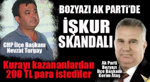 AK PARTİ İLÇE BAŞKANINDAN SKANDAL MESAJ: “MAAŞINIZI ALDIĞINIZDA ÖDEMEYİ YAPIN”