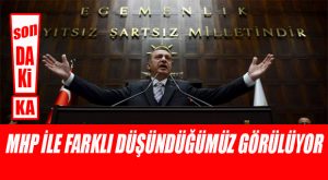ERDOĞAN’DAN BAHÇELİ’YE JET YANIT!