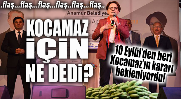 VE MERAL AKŞENER “BURHANETTİN KOCAMAZ” İÇİN KONUŞTU