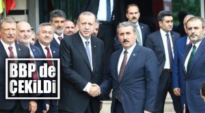 CUMHUR İTTİFAKI YERELDE YOK!… BBP DE YERELDE TEK!