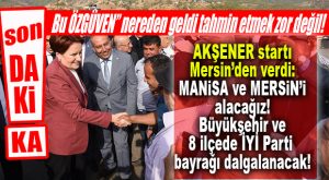 AKŞENER İDDİALI KONUŞTU: “İYİ PARTİ’NİN İLK YEREL İKTİDARINI MERSİN’DE KURACAĞIZ!”