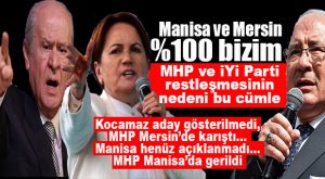 MHP VE İYİ PARTİ GERİLİMİNİN ALTINDA “BELEDİYELER” Mİ YATIYOR?