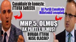 MHP’Lİ KILAVUZ’UN ÇANAKKALE’DE “İTTİFAK SÜRECEK” AÇIKLAMASI YAPTIĞI GÜN AK PARTİ’DEN GOL!