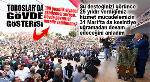 MESAJ GİDECEĞİ YERE GİTTİ… KOCAMAZ STARTI TOROSLAR’DAN VERDİ…
