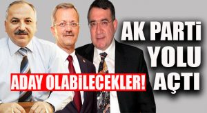 FLAŞ GELİŞME… DiNÇER, öZDEMiR VE TEKLi’YE ADAYLIK YOLU