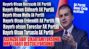 İTTİFAK TAMAM… MHP’NİN OLDUĞU YERDE AK PARTİ ADAY ÇIKARTMIYOR!