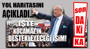 FLAŞ…FLAŞ…FLAŞ… KOCAMAZ YEREL SEÇİMLERDE KİMİ DESTEKLEYECEĞİNİ AÇIKLADI