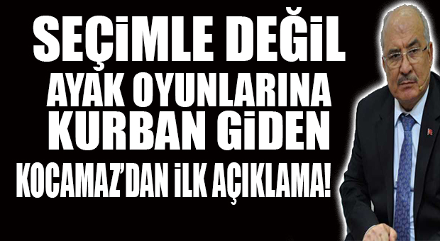 KOCAMAZ: “MERSİN’İ AYAK OYUNLARIYLA BİRİLERİNE TESLİM ETMEYECEĞİZ!”