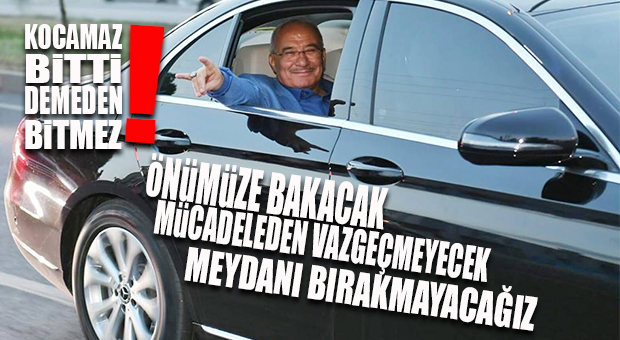 FLAŞ…FLAŞ…FLAŞ… BURHANETTİN KOCAMAZ YSK KARARI SONRASI İLK AÇIKLAMASINI YAPTI