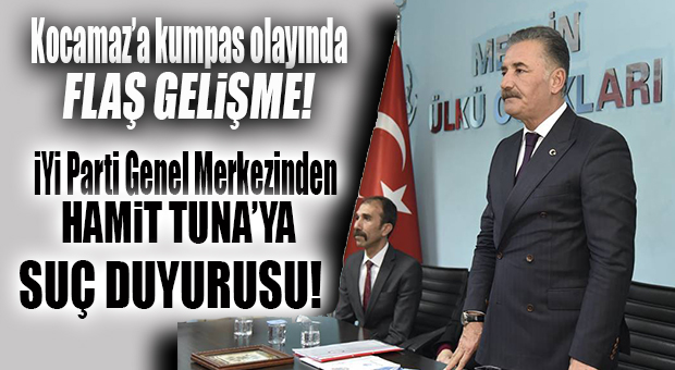 ŞOK GELİŞME… HAMİT TUNA, SERVET KOCA VE AKDENİZ İLÇE BAŞKANINA SUÇ DUYURUSU!