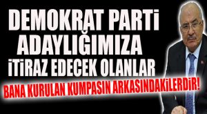 KOCAMAZ: “SEÇİLME HAKKIMIZIN ANTİDEMOKRATİK YOLLARLA ELİMİZDEN ALINMASINI İSTEMİYORUZ”