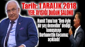 TARİH, MEKAN VERİLDİ… MHP’Lİ TUNA ŞİMDİ NE YAPACAK?