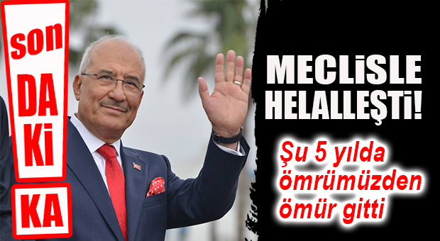 SON DAKİKA… KOCAMAZ MECLİS’LE HELALLEŞTİ: “ALNIMIZ AÇIK, BAŞIMIZ DİK!”