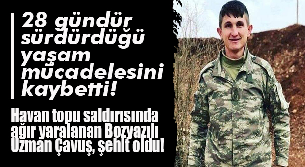 BOZYAZILI UZMAN ÇAVUŞ’TAN KÖTÜ HABER GELDİ