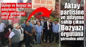 ADİL AKTAY “SON HAFTA” PAZARLIĞINI AÇIKLADI… ÖRGÜT KARIŞTI