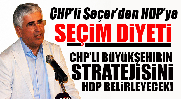 DİYETE GEL DİYETE… HDP’Lİ BEDRETTİN GÜNDEŞ BÜYÜKŞEHİR’E DAİRE BAŞKANI OLDU