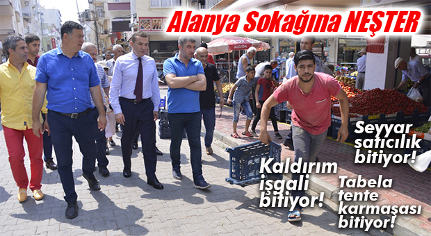 ALANYA SOKAĞINDAKİ KAOS BİTİYOR!