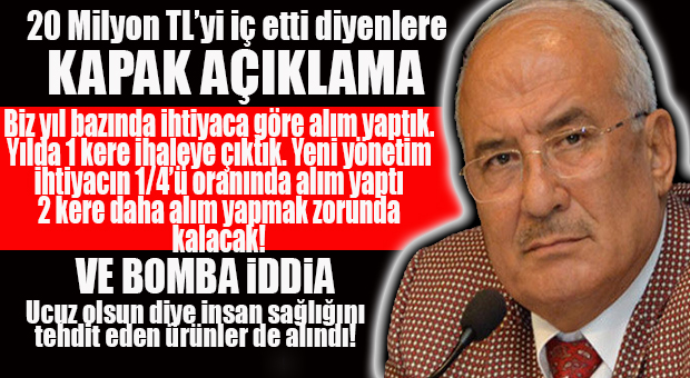 KOCAMAZ’DAN PEŞ PEŞE FLAŞ İDDİALAR… “UCUZ OLSUN DİYE SAĞLIĞI GÖZ ARDI ETTİLER!”