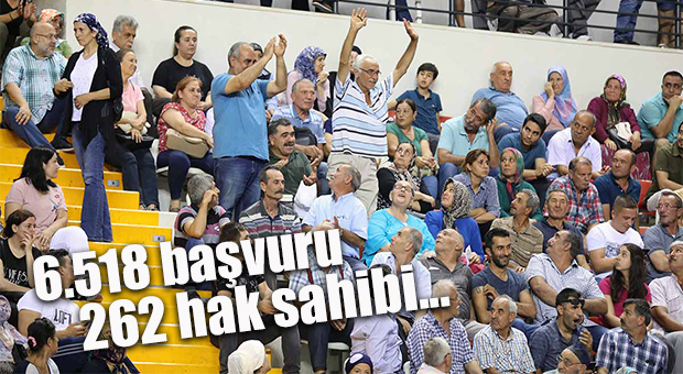 MERSİN’DE TOKİ KONUTLARI İÇİN 262 İSİM BELİRLENDİ!