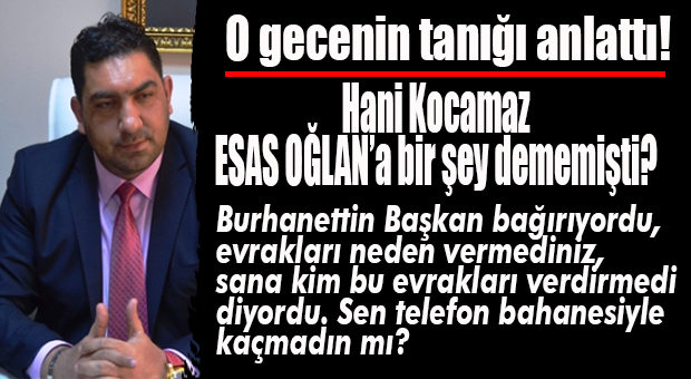 SERVET KOCA’YA BİR YALANLAMA DA “O GECENİN TANIĞI” AKGÜN LÜLÜ’DEN GELDİ