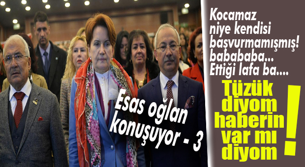 ŞAKA MISIN DAYI SEN: KOCA’NIN PARTİSİNİN TÜZÜĞÜNDEN BİLE HABERİ OLMADIĞI ORTAYA ÇIKTI…