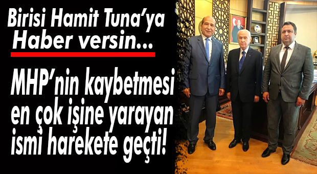 BAK HAMİT TUNA BAK… BU MAHMUT TAT!