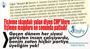 DENİZKIZI A.Ş’DE FİŞLEME SKANDALI BÜYÜYOR… “LEKELEYİP, ÇIKARTTILAR!”
