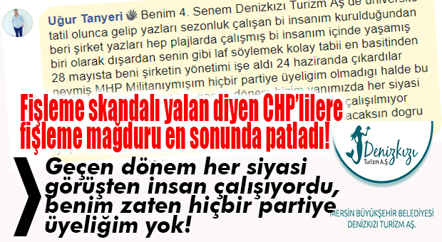 DENİZKIZI A.Ş’DE FİŞLEME SKANDALI BÜYÜYOR… “LEKELEYİP, ÇIKARTTILAR!”