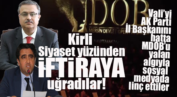 MERSİN’DE ŞOK… VALİLİĞİ VE AK PARTİ’Yİ 15 TEMMUZ’DA HEDEFE KOYDULAR