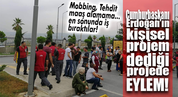 MERSİN ŞEHİR HASTANESİ’NDE EYLEM ŞOKU! İŞÇİLER İŞ BIRAKTI