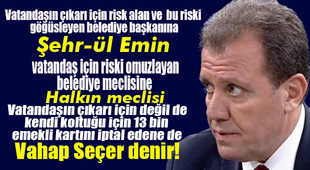 RİSK ALAMAYACAKSAN O KOLTUĞA OTURMAYACAKSIN! 13 BİN EMEKLİ KARTI İPTAL!
