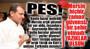 SEÇER’İN TARİF ETTİĞİ MERSİN’İ BİLEN VAR MI? BU KADARINA DA PES!