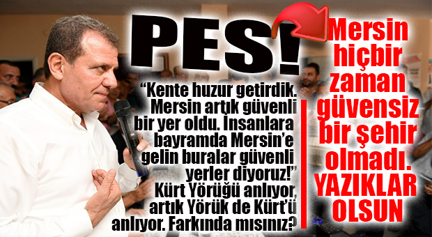 SEÇER’İN TARİF ETTİĞİ MERSİN’İ BİLEN VAR MI? BU KADARINA DA PES!
