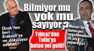 OLUR, OLUR, NORMAL… ÇİÇEĞİ BURNUNDA BAŞKAN KENDİ PARTİLİSİNİN HİZMETİNİ YOK SAYDI “BEN İLKİM” DEDİ