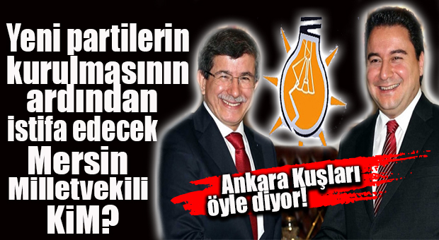 FLAŞ İDDİA… AK PARTİ’DEN İSTİFA EDECEK KRİTİK İSİMLER YENİ PARTİLERİN KURULMASINI BEKLİYOR