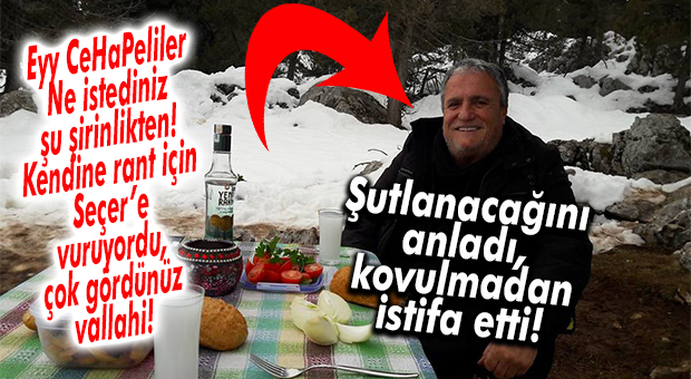 ŞAŞIRDIK MI? VAHAP’IMI CHP’NİN ŞUTLAMASINA RAMAK KALA VAHAP’IM İSTİFA ETTİ