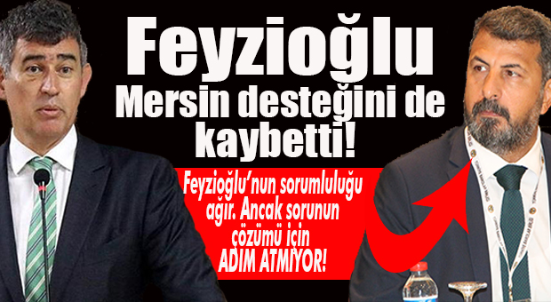 İKTİDARA YAKLAŞTI, ÇİZİK YEDİ… FEYZİOĞLU’NA MERSİN BAROSU’NDAN SERT ELEŞTİRİ!