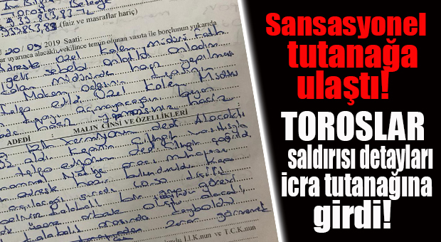 ATSIZ AFŞİN YILMAZ’A KÖTÜ HABER… İCRA TUTANAKLARI SALDIRIYI AÇIK SEÇİK ORTAYA DÖKTÜ