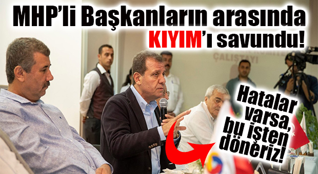 İŞÇİ ÇIKARMAYA BAŞLAYAN CHP’Lİ SEÇER: “KİMSENİN GÖZÜNÜN YAŞINA BAKMAM!”