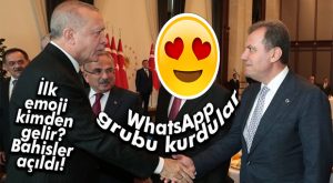 BÜYÜKŞEHİR BAŞKANLARI VE CUMHURBAŞKANI ERDOĞAN WHATSAPP GRUBUNDA BULUŞTU!