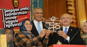 MEZİTLİ’NİN ŞAMPİYON ÜRETİCİ KADINLARINDAN TBMM ÇIKARMASI