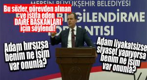 SEÇER’DEN KENDİ BÜROKRATLARINA AĞIR İTHAM… KİM HIRSIZLIKTAN GİTTİ, KİM SİYASETTEN!